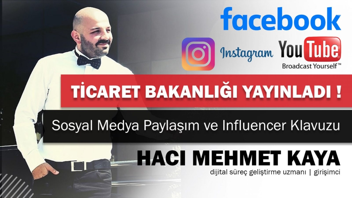 Ticaret Bakanlığı influencer