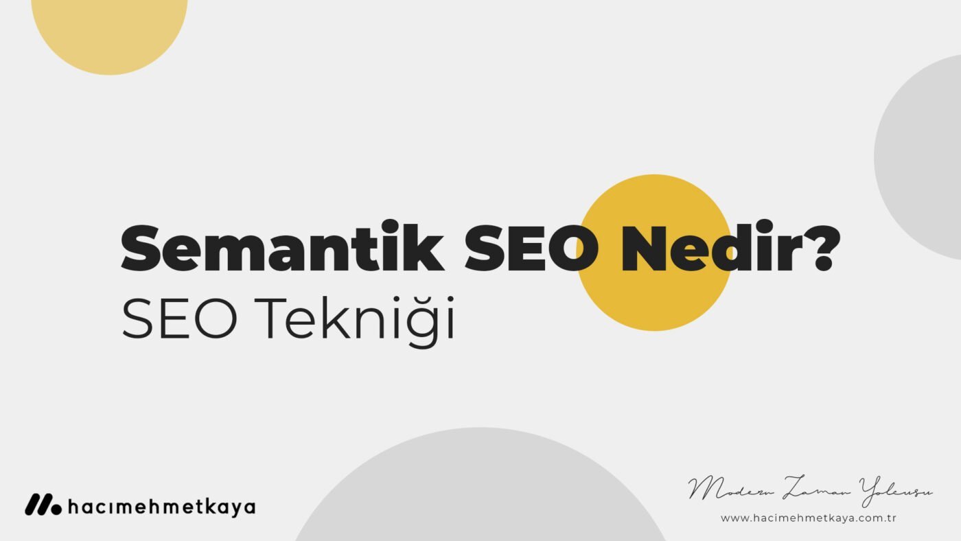 semantik-seo-nedir