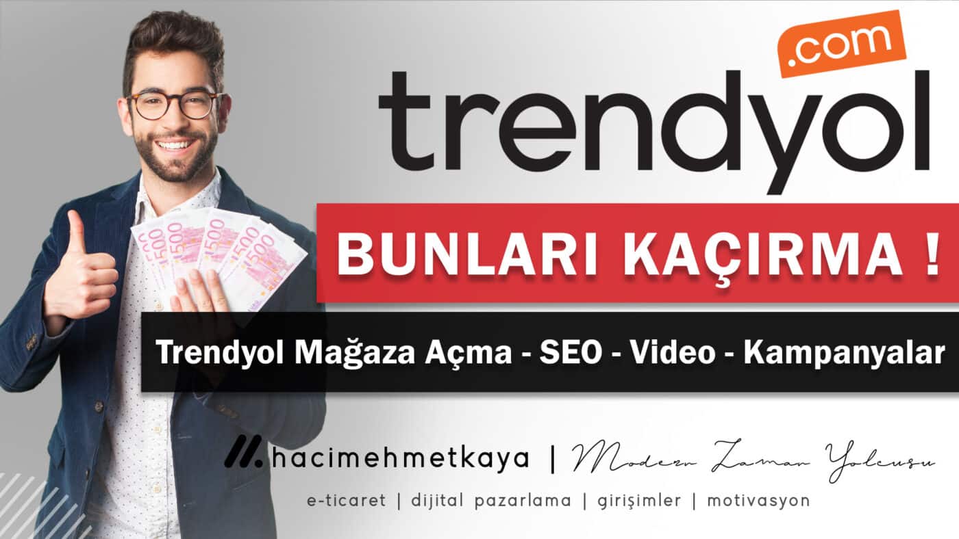 trendyol mağaza açma