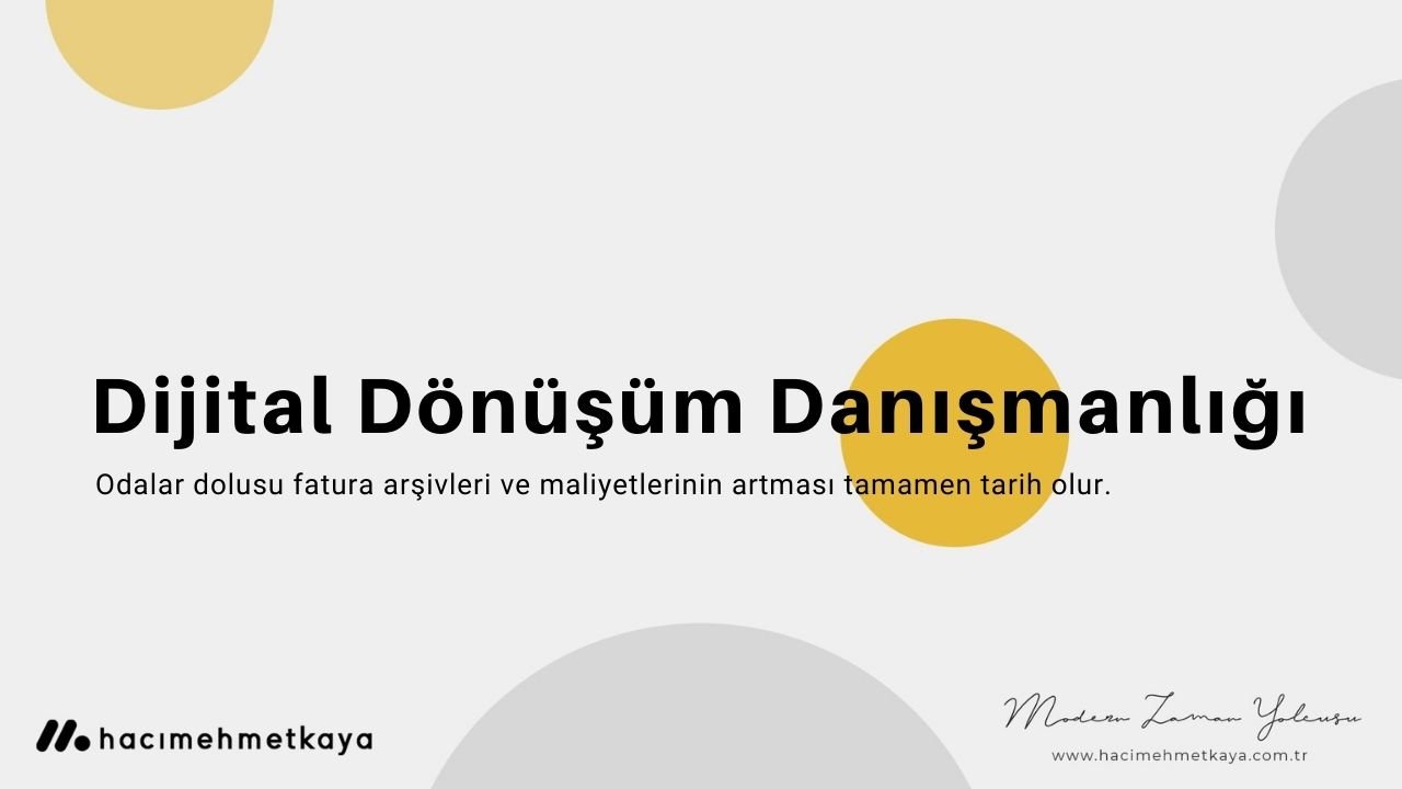 Dijital Dönüşüm Danışmanlığı